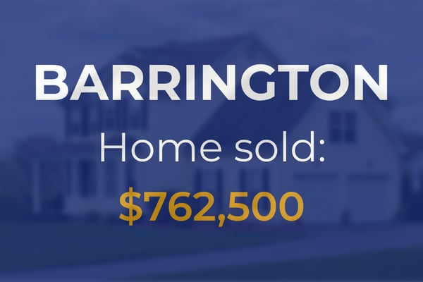 Barrington: Single-family home goes for $762,500