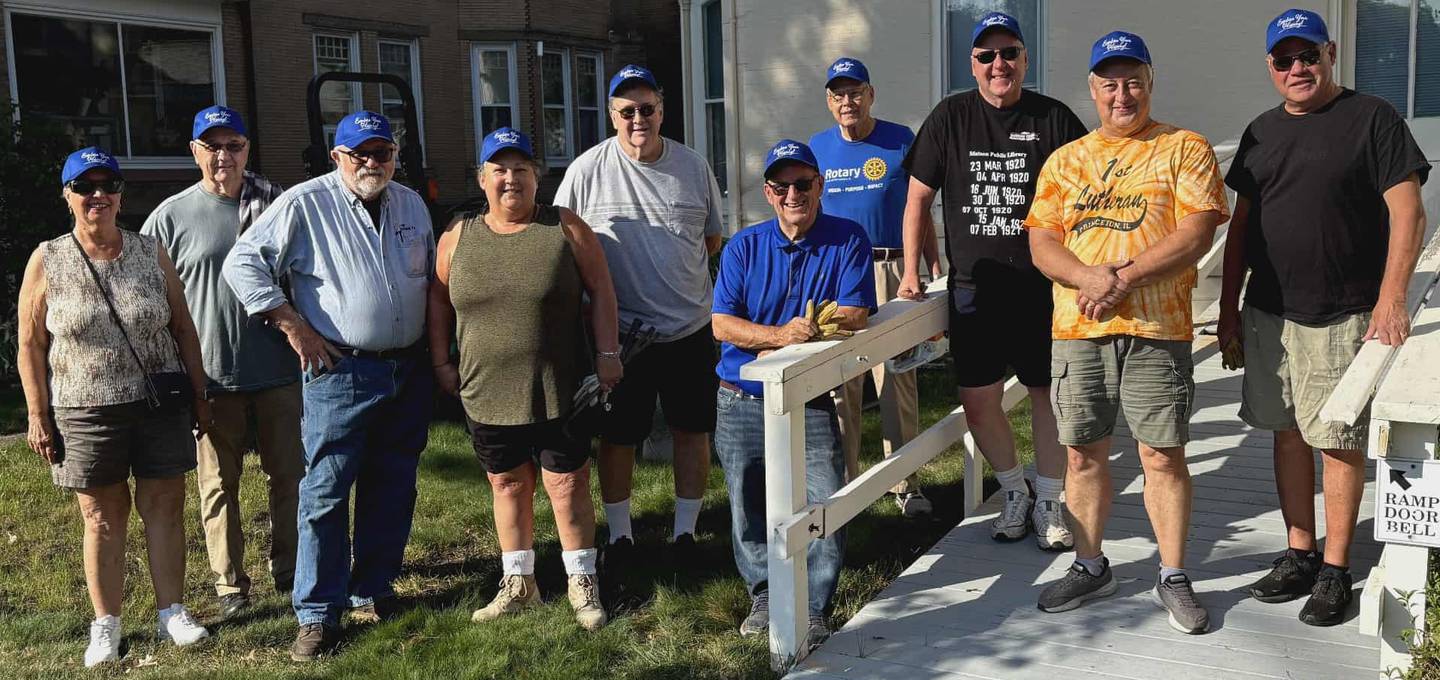 Rotary Club of Princeton members