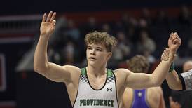 Justus Heeg repeats as state champ, leads three Providence wrestlers winning IHSA titles 