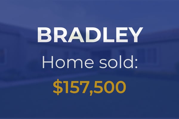 Single-family home sells for $157,500 in Bradley