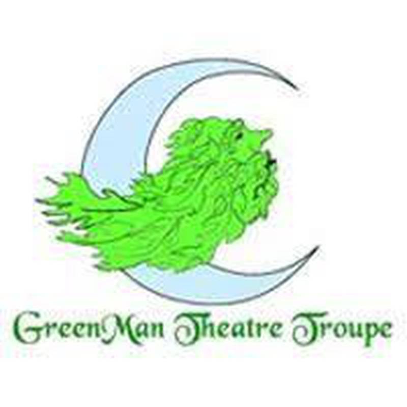 Logo for GreenMan Theatre Troupe in Elmhurst