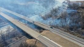 Brush fire near Hennepin Canal brought under control near Princeton