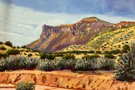 Awards presented at the Coliseum Museum America the Beautiful art exhibit reception