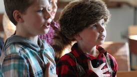 Photos: Sycamore third graders at Southeast Elementary visit one-room schoolhouse