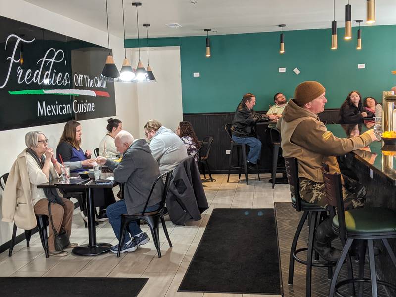 Freddie’s Off The Chain, located at 11 S. Madison St. in downtown Oswego, opened its doors April 1.