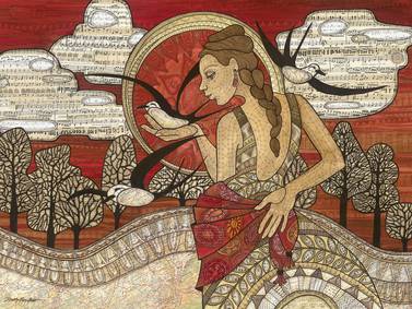 Dorothy Bury Shaw creates incredible worlds in her work