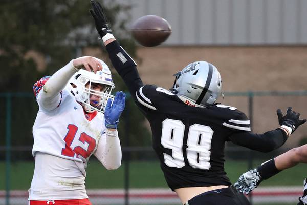 Photos: Kaneland football hosts Lakes in first round playoff action