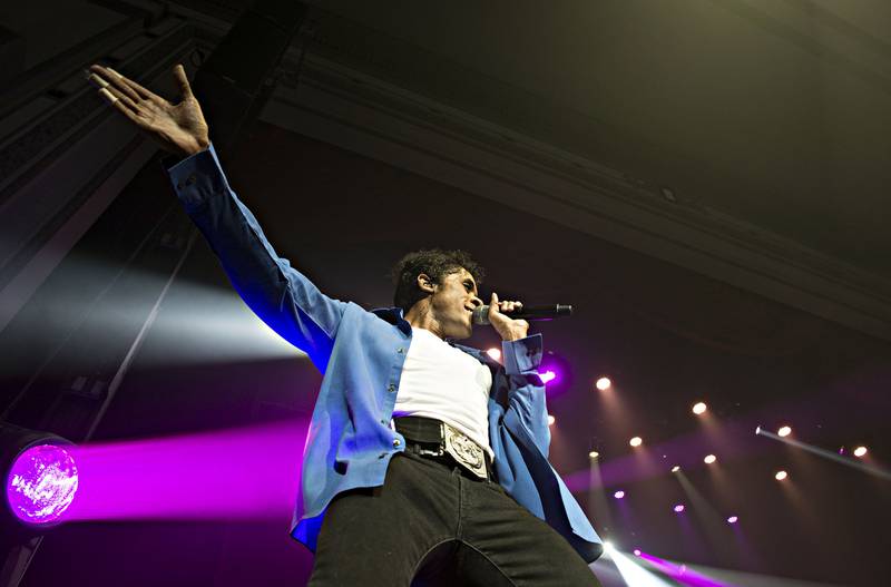 Who’s Bad: The Ultimate Michael Jackson Experience performed Nov. 6 at the Dixon Historic Theatre to a full crowd of excited fans. The MJ tribute band played two shows in Dixon, with a range of music from his early days in the Jackson 5 to his later work including "PYT,"  "Beat It," "Thriller" and "Smooth Criminal." Both shows featured the King of Pop’s signature dancing, costume changes and backing rock musicians.
