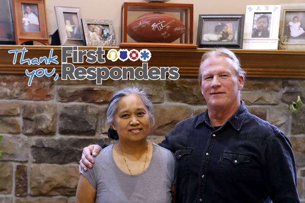 Married to each other and law enforcement: Cop couple has mutual aid through tough times