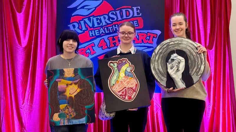 Riverside Healthcare hosts annual Art4Heart Student Art Show