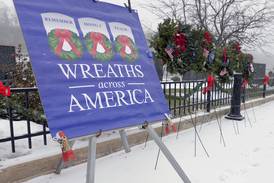 Photos: Wreaths Across America pays tribute at Middle East Conflicts Wall in Marseilles