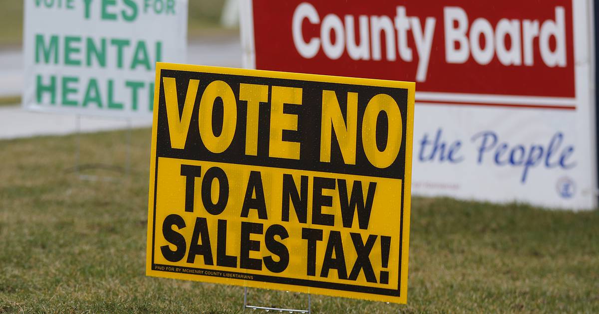 Election 2024 What will you pay in sales tax if McHenry County