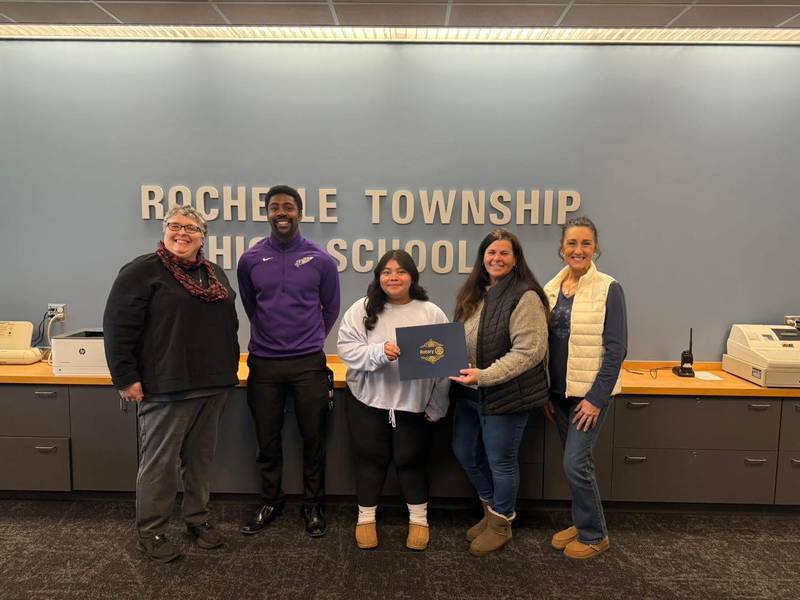 The Rochelle Rotary Club recently announced its November Student of the Month: Ashley Villanueva of Rochelle Township High School.