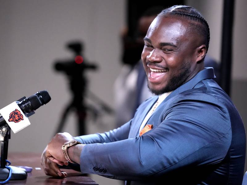 Chicago Bears' Grady Jarrett, Dayo Odeyingbo believe best years are yet to come