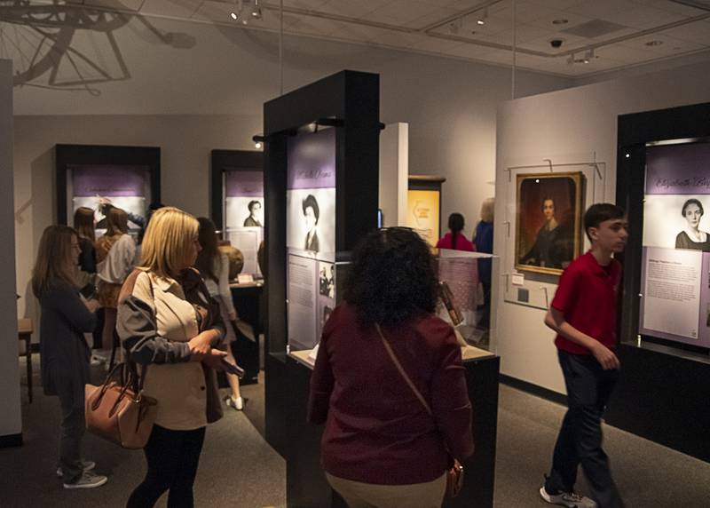 The Illinois Gallery is devoted to the “Here I Have Lived: Home in Illinois exhibit at the Abraham Lincoln Presidential Library and Museum.
