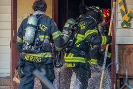Multiple agencies respond to residential fire Saturday in rural Ottawa 