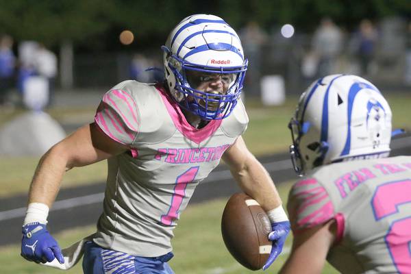 Photos: Princeton football crushes Mendota 48-10 in dominant Week 7 performance
