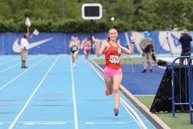 Sandwich’s Sunny Weber makes splash, completes distance triple crown in record-setting day at IHSA state track