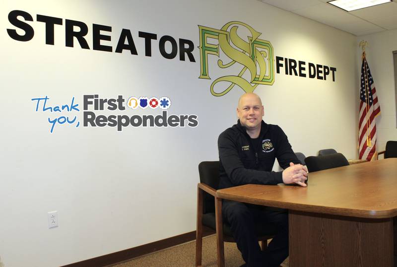 Streator Fire Department Lieutenant Bryan Park balances his first-responder responsibilities with an active role in Streator's sports community, including coaching youth baseball, basketball and soccer along with being an assistant on the Streator High School boys varsity basketball team.