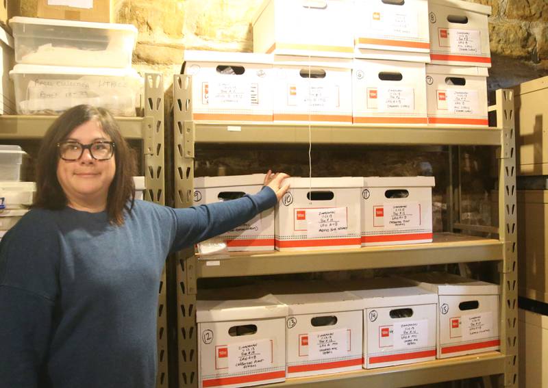 Inside those boxes are Native American artifacts -- lots of them -- and Amanda Carter, museum director for the La Salle County Historical Society in Utica has to contact Native tribes for permission to display the many artifacts at the museum. That's because of new federal rules requiring museums to get tribal consent before displaying artifacts to the public.
