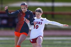 Mya Leon, Mia Olenek play hero as St. Charles East takes down Plainfield North in OT to win home invitational