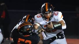 Lincoln-Way West stays perfect with win at DeKalb despite Davon Grant setting receiving record for Barbs