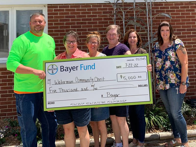 Waterman Community Chest receives grant from Bayer Fund Shaw Local