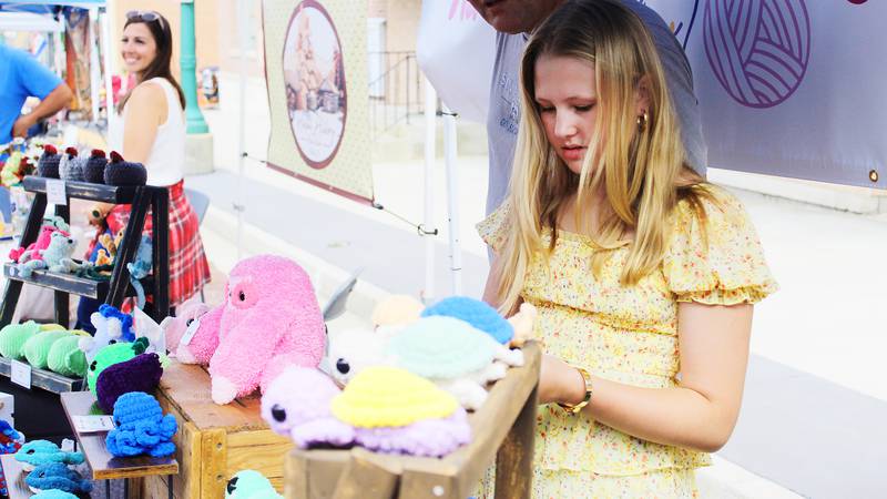 Lanark girl crochets her way to early business success