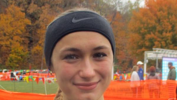 Sandwich senior Sunny Weber, who will run collegiately at Duke, repeats as IHSA state champ – this time in 1A