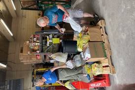 Letter carriers organize food drive for Hall Township Food Pantry