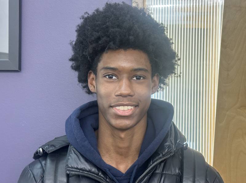 Amir Woods of Peru, poses for a photo on Tuesday, Feb. 3, 2026 at Illinois Valley Community College in Oglesby.