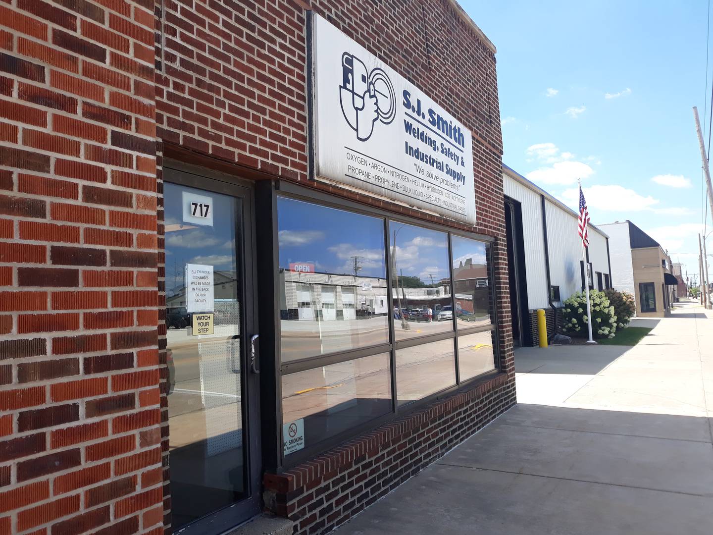 The Streator Plan Commission recommended a $6,980 facade grant for S.J. Smith Welding Supply, 717 E. Main St.