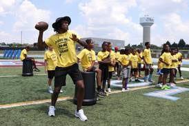 Jyaire Hill returns to Kankakee for second annual Suga Summer Camp