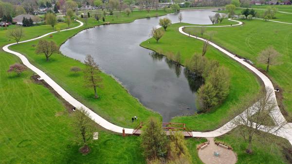 Photos: Peru's Baker Lake walking path reopens after extensive upgrade 
