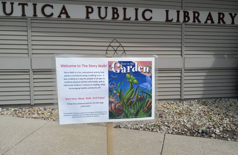 Utica library adds story walk Shaw Local