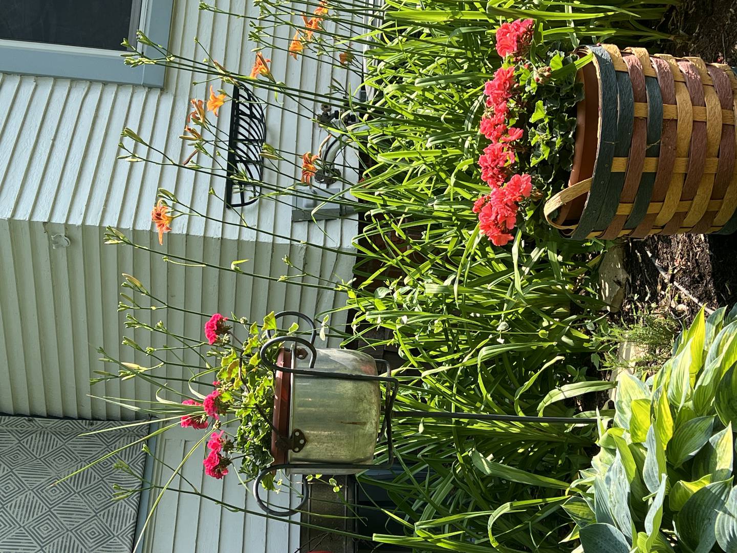 The Cleven family garden