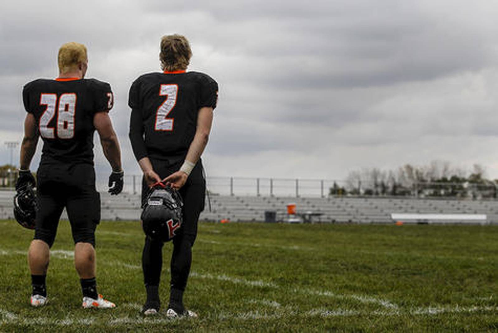 Tom Musick Crystal Lake Central football players show strength, even