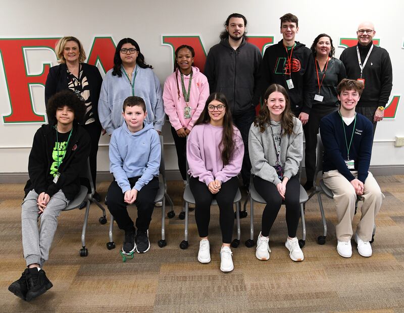 The La Salle-Peru High School Renaissance Students of the Month were recognized Wednesday during a breakfast ceremony.