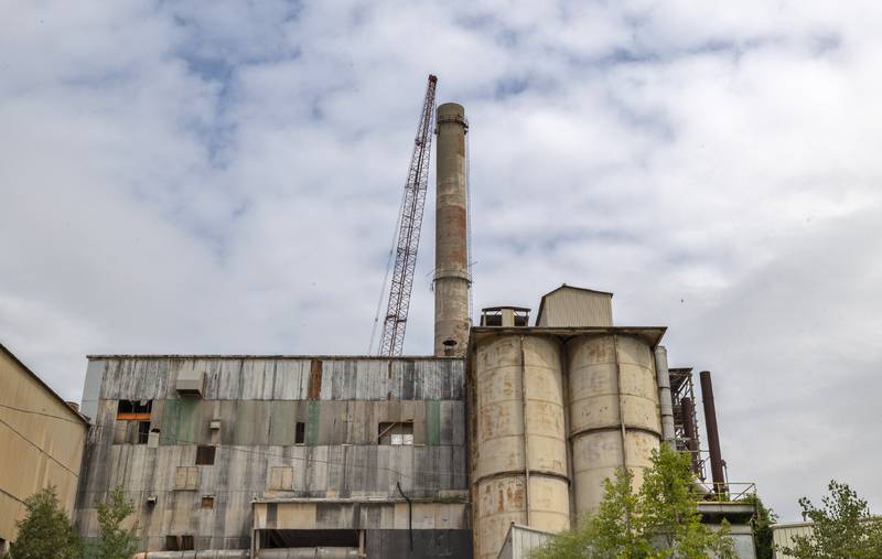 The plant suspended cement production in 2018.