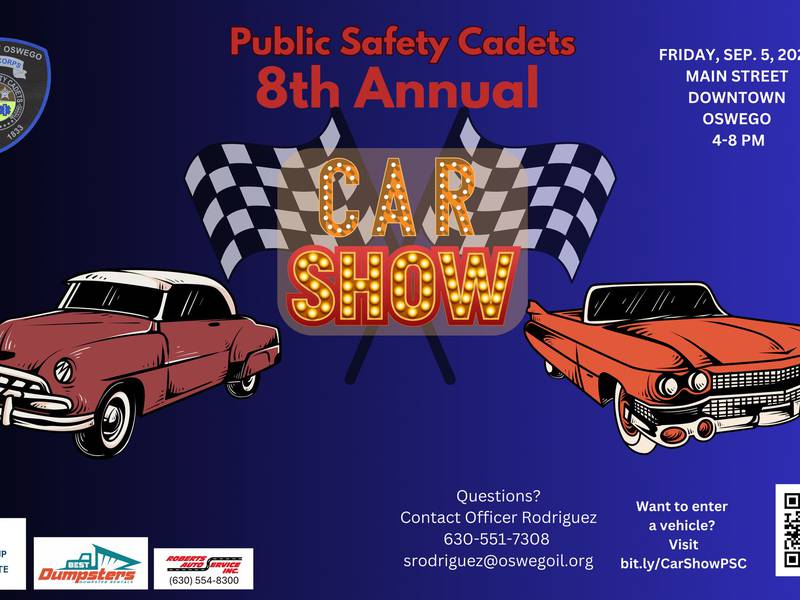 Oswego Police Public Safety Corps to host annual car, truck show