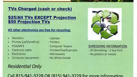 Ewaste and Shredding Event scheduled for April 15