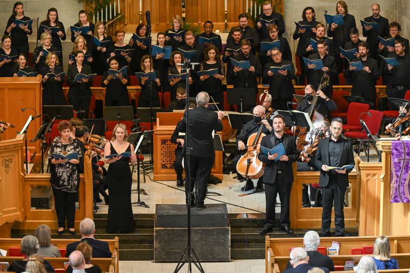 St. Charles Singers will perform in Wheaton and St. Charles in March 2023.