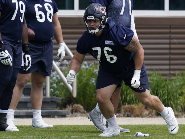 Bears move Teven Jenkins from left to right tackle