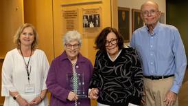 Kishwaukee College recognizes outgoing Board of Trustees members