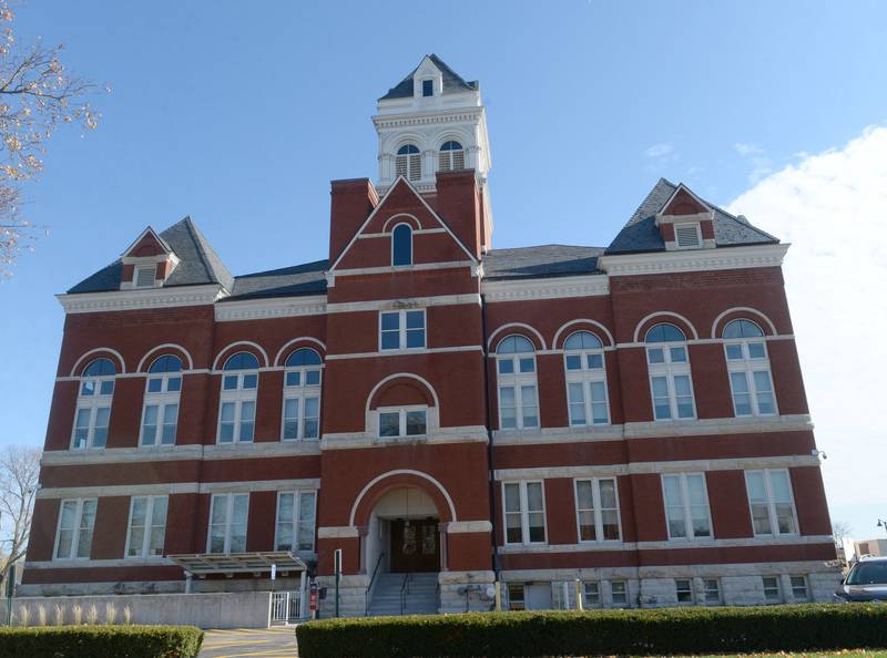 The historic Ogle County Courthouse is located in the 100 block of S. Fifth and S. Fourth Streets in Oregon, Illinois. The building houses the offices of the County Clerk & Recorder, Zoning, and Treasurer. It is also is the location for Ogle County Board meetings.