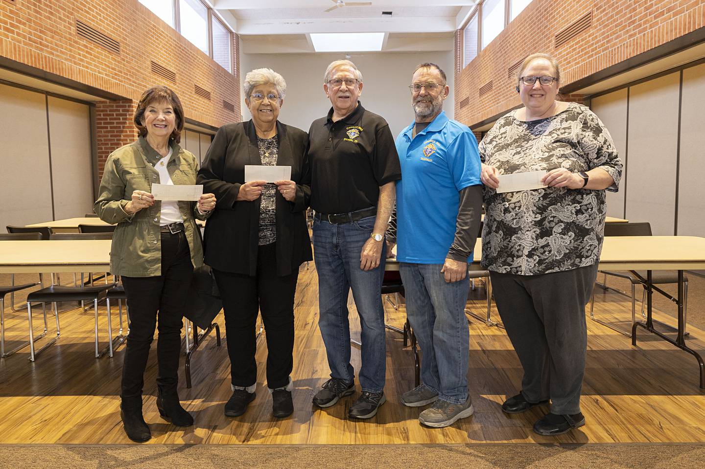 Dixon Knights of Columbus Council 690 donated a total of $2300 to three local groups Monday, Dec. 1, 2025.