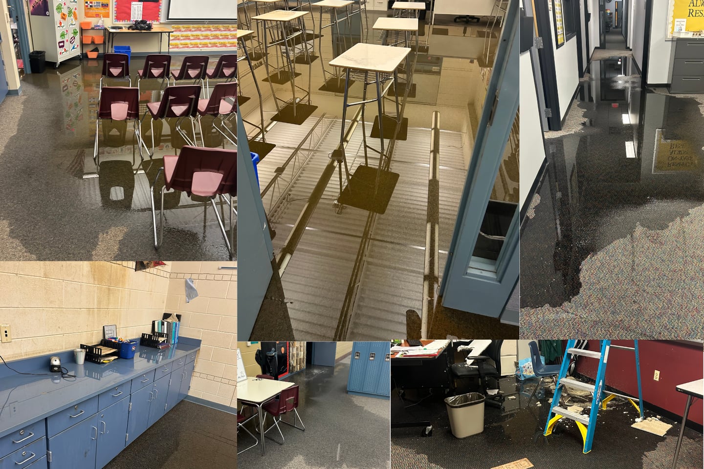 The recent frigid temperatures have caused mechanical breakdowns at several Oswego School District 308 buildings.
