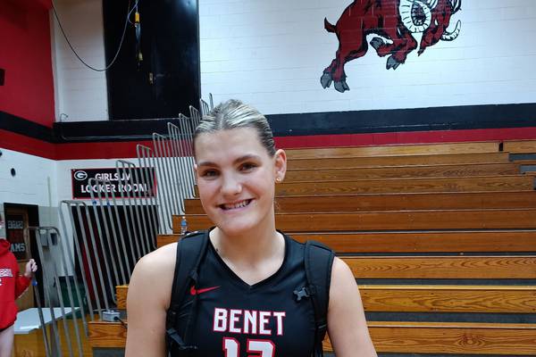 Lynney Tarnow, Benet power past Mother McAuley to win Autumnfest
