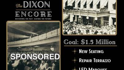 Dixon Historic Theatre Asks for Generous Community Support