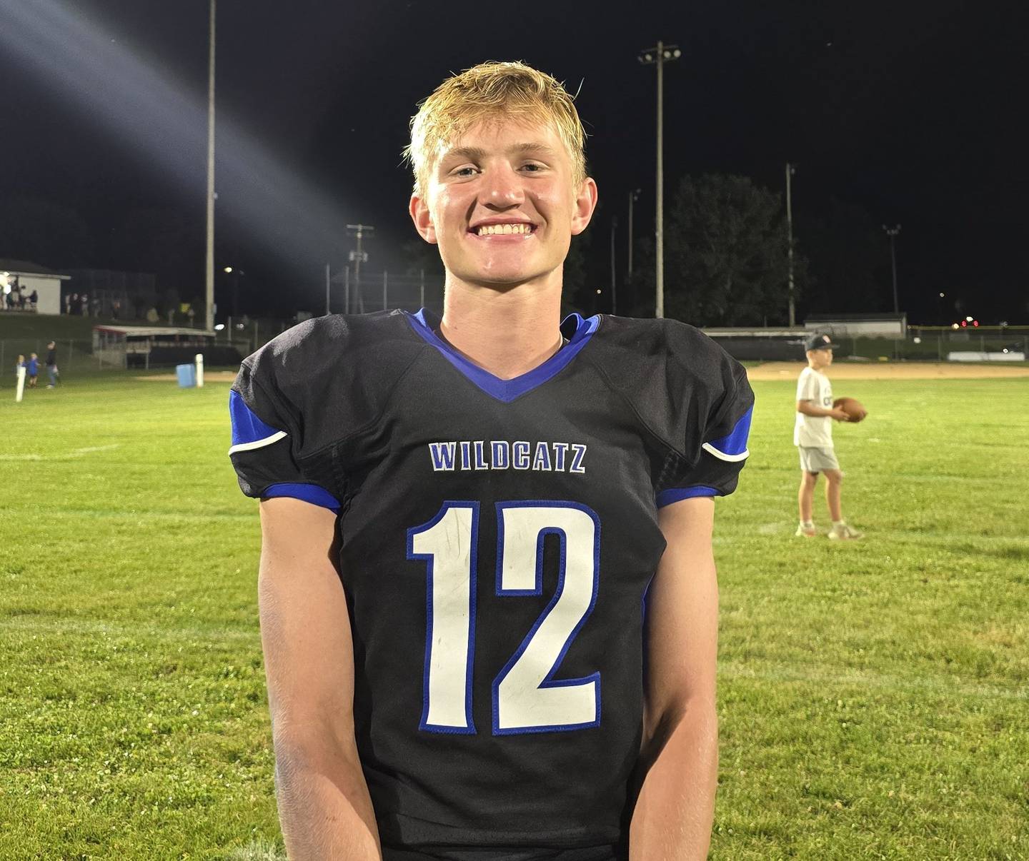 Eastland-Pearl City senior quarterback Adam Awender
